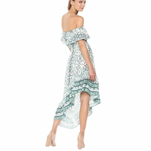 SOMEDAYS LOVIN Off the Shoulder Assymetrical Dress - Picture 4 of 14